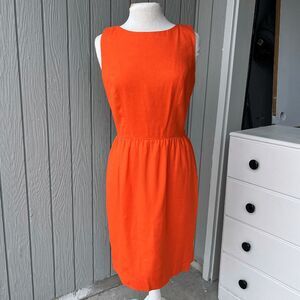 NWOT Vintage Deadstock Ann Taylor Lattice Back 50s Style Cocktail Dress Sz M